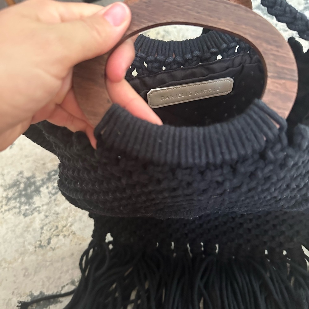 Danielle Nicole Elegant Black Tote - image 4